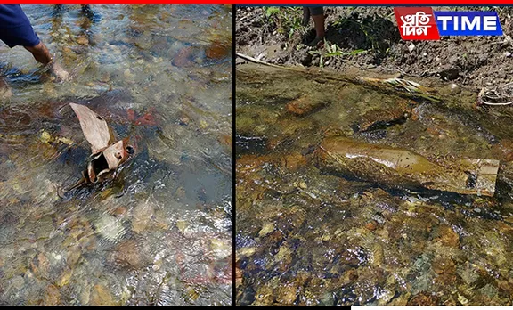 Suspected WWII Era Explosives Wash Up In Assam's Lakhimpur